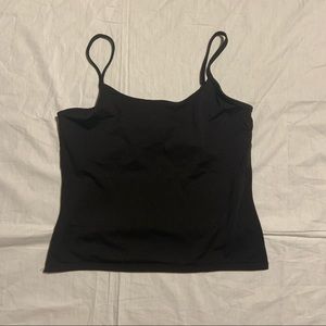 black camisole